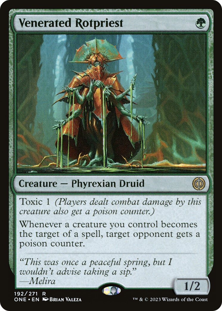 Prêtre pourri vénéré [Phyrexia : Tous seront un] 