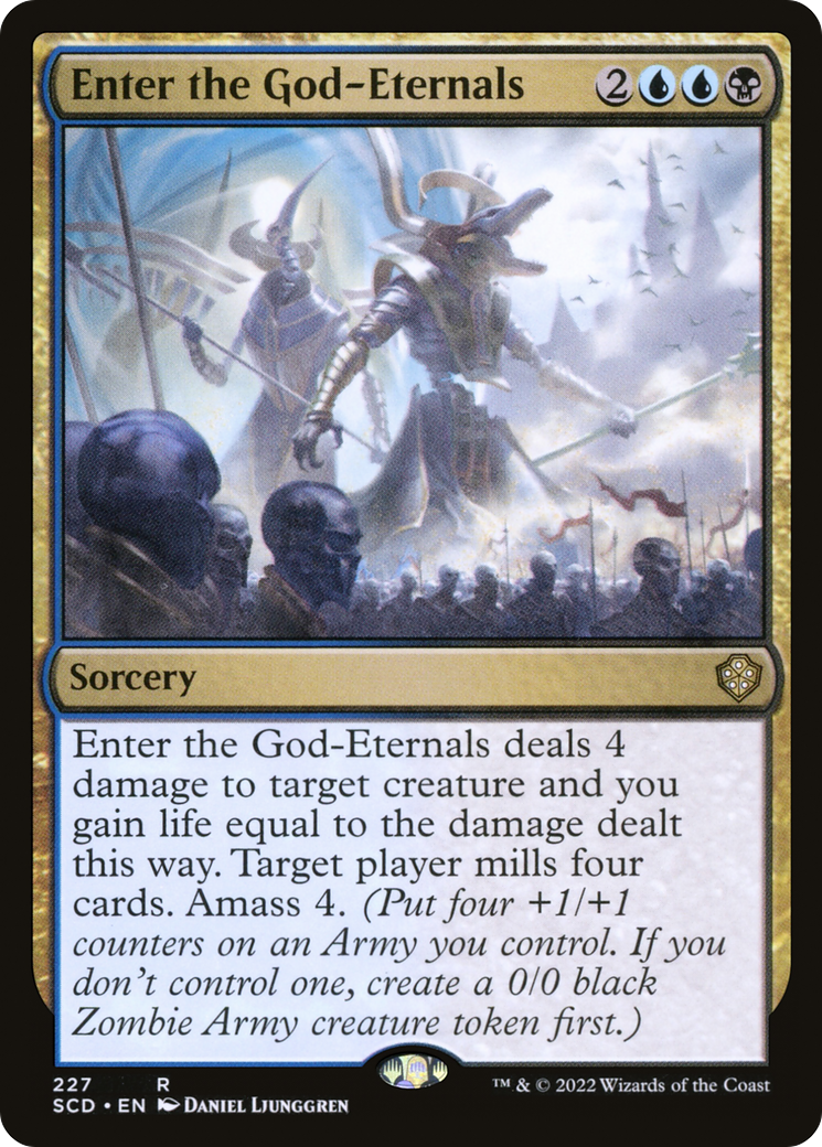 Entrez dans les God-Eternals [Starter Commander Decks] 
