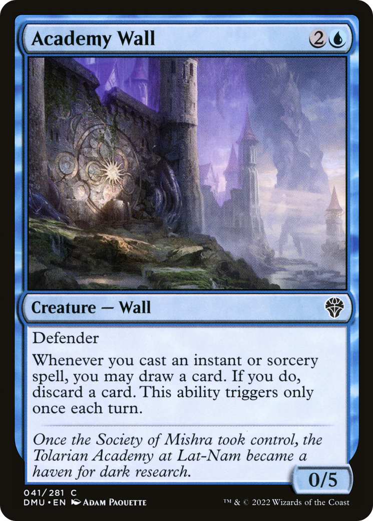 Mur de l'Académie [Dominaria United] 