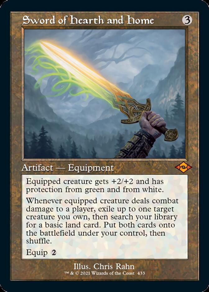 Sword of Hearth and Home (Retro Frame) (MH2-433) - Modern Horizons 2