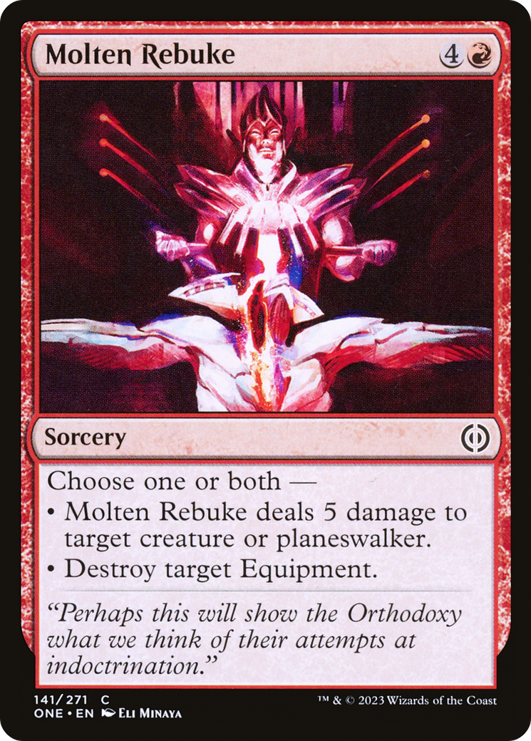 Réprimande en fusion [Phyrexia : Tous seront un] 