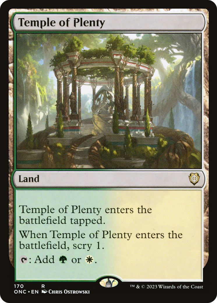 Temple de l'Abondance [Phyrexia : Tous seront un seul commandant] 