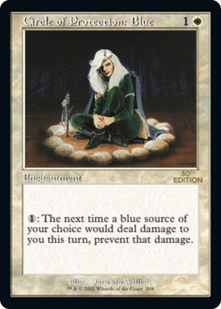 Cercle de protection : Bleu (Rétro) [Édition 30e anniversaire] 
