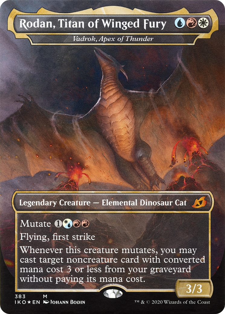 Vadrok, Apex of Thunder - Rodan, Titan of Winged Fury (Godzilla Series) [Ikoria : Lair of Behemoths] 