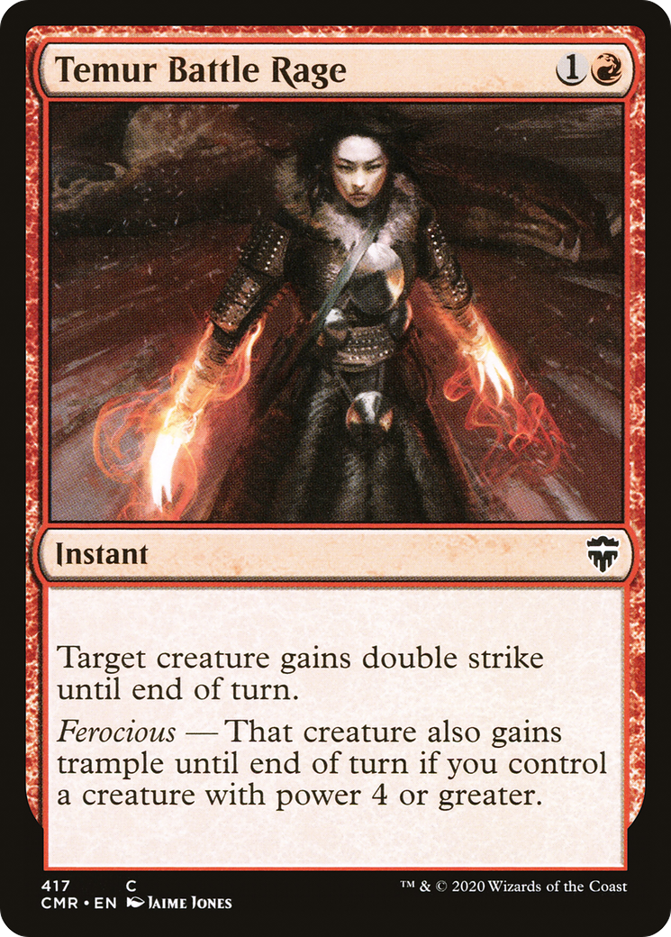Temur Battle Rage [Commandant Légendes] 