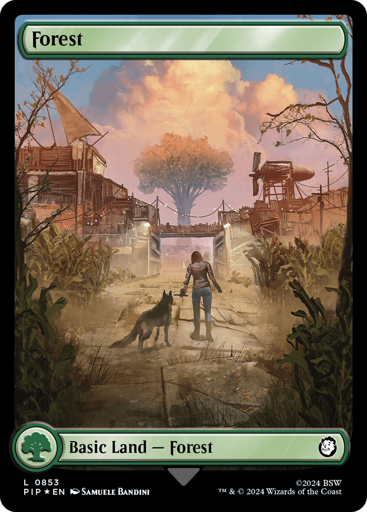 Forêt (0853) (Surge Foil) [Fallout] 