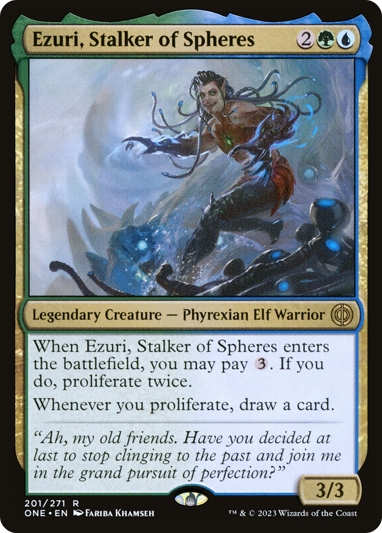 Ezuri, traqueur de sphères [Phyrexia : Tous seront un] 