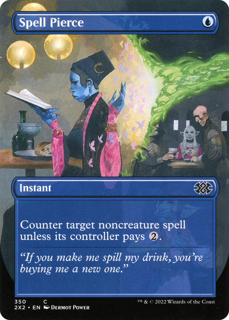 Spell Pierce (Art alternatif sans frontières) [Double Masters 2022] 