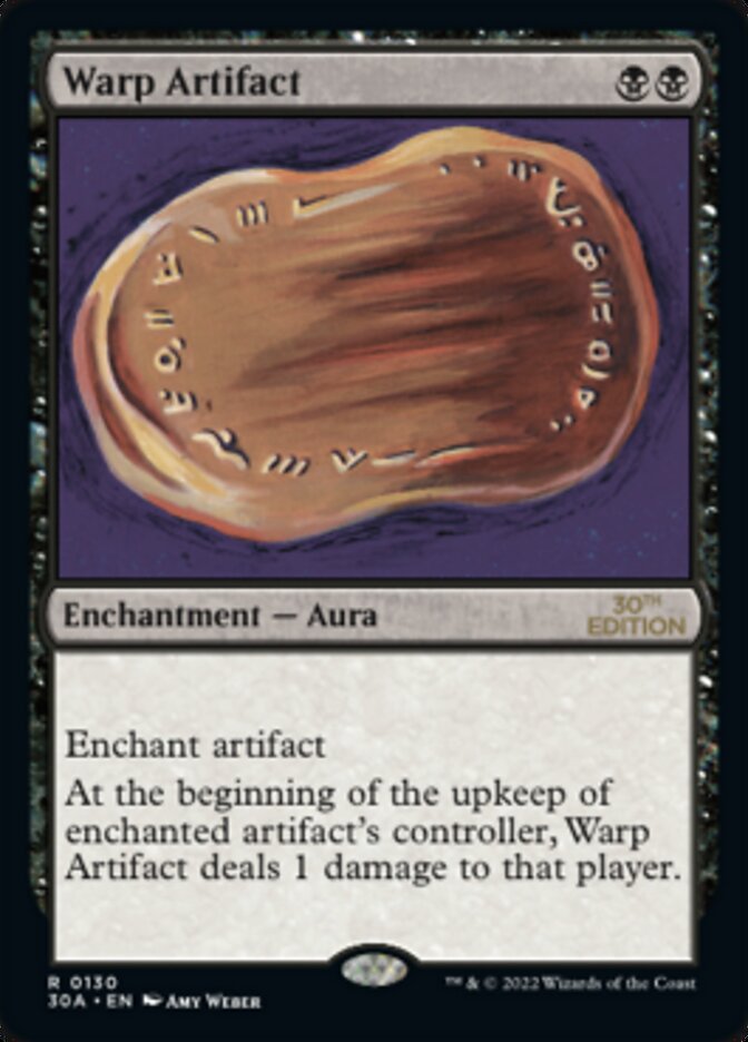 Artefact Warp [Édition 30e anniversaire] 