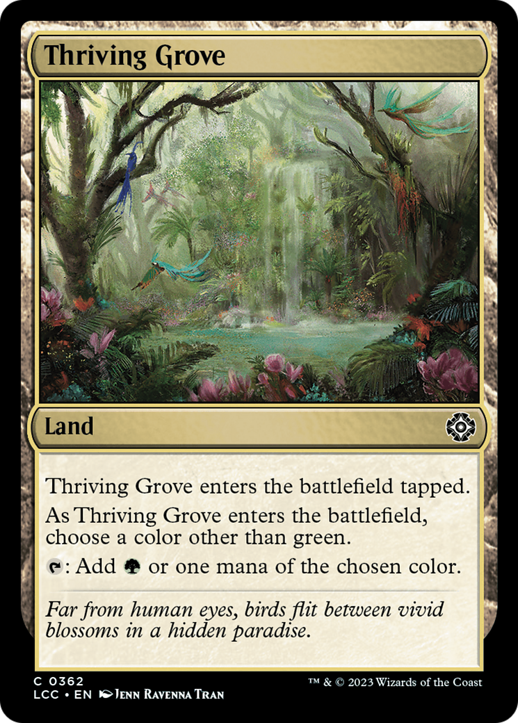 Bosquet prospère [Les cavernes perdues du commandant d'Ixalan] 