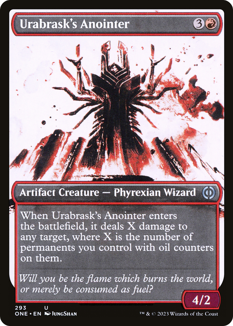 Anointer d'Urabrask (Showcase Ichor) [Phyrexia : Tous seront un] 