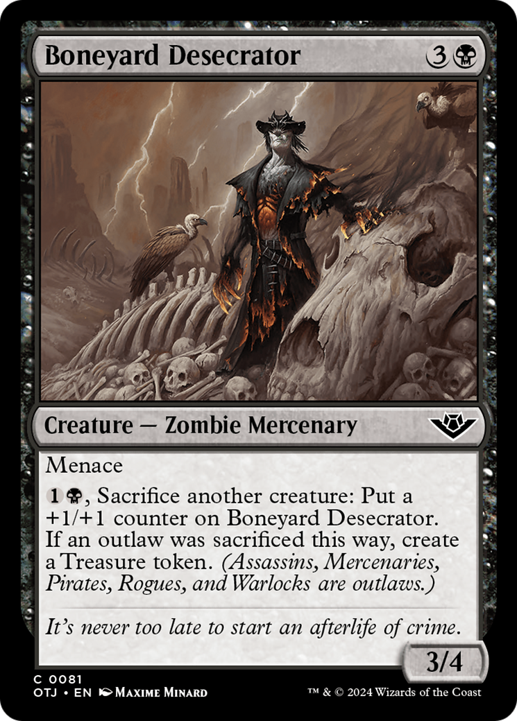 Profanateur de Boneyard [Hors la loi de Thunder Junction] 