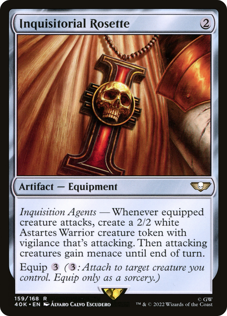 Rosette inquisitoriale [Warhammer 40,000] 