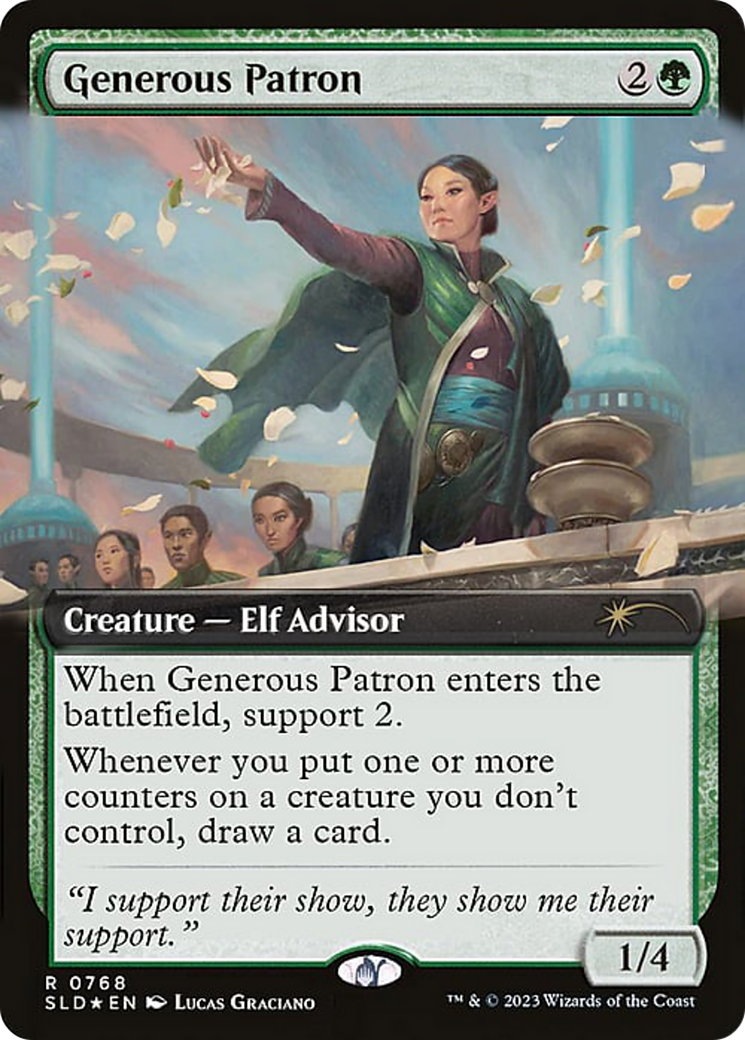 Généreux Patron (Extended Art) [Secret Lair Drop Series] 