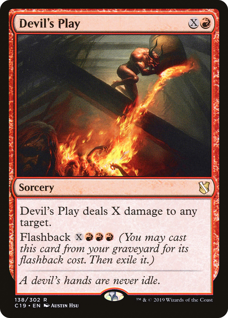 Le jeu du diable [Commander 2019] 
