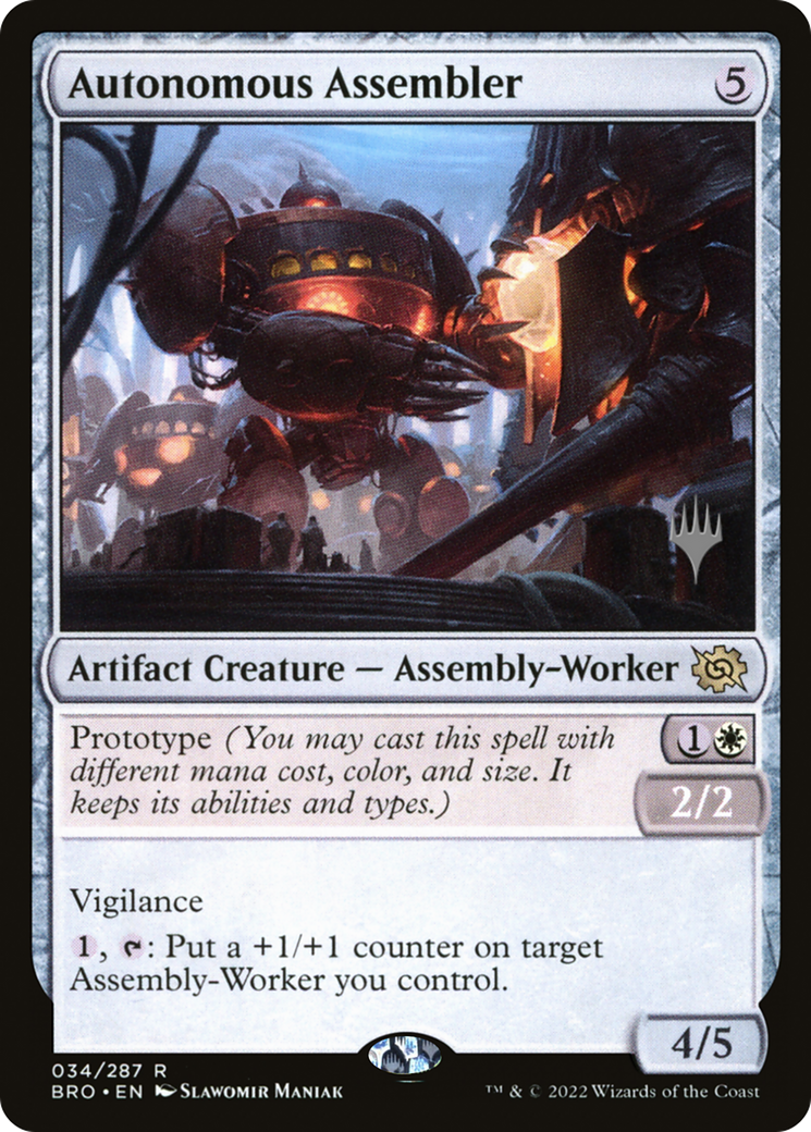 Autonomous Assembler (PPBRO-34P) - The Brothers' War Promos