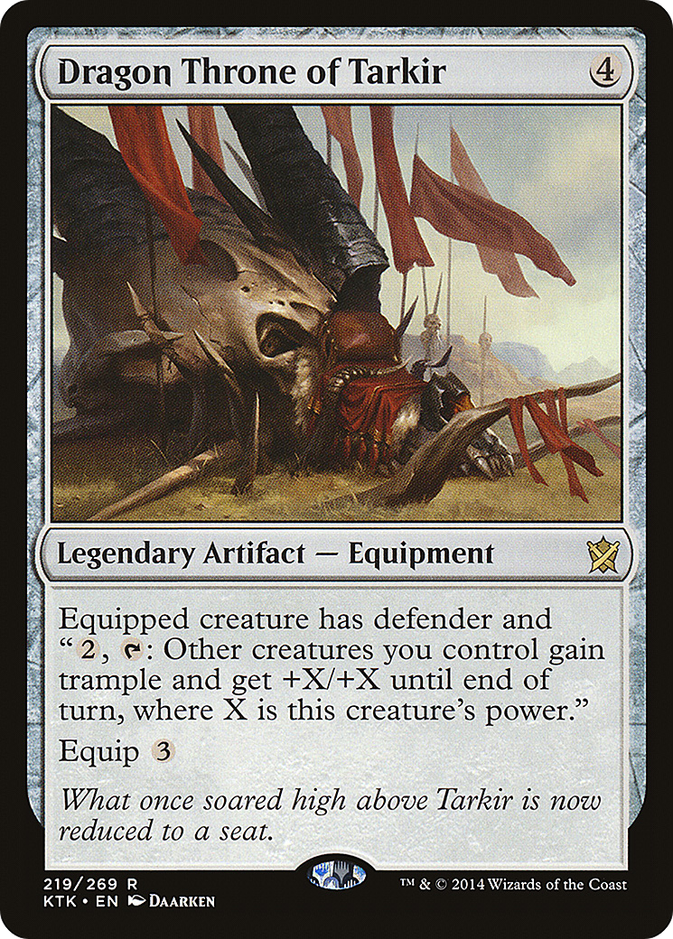 Dragon Throne of Tarkir (KTK-219) - Khans of Tarkir Foil