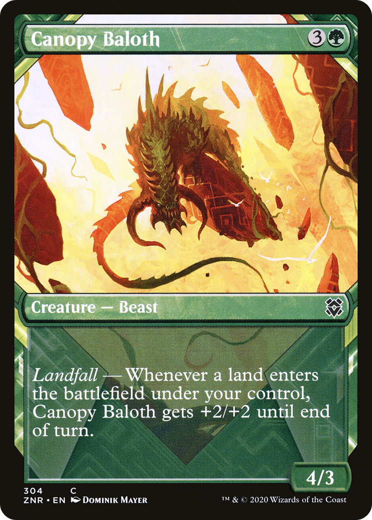 Canopée Baloth (vitrine) [Zendikar Rising] 