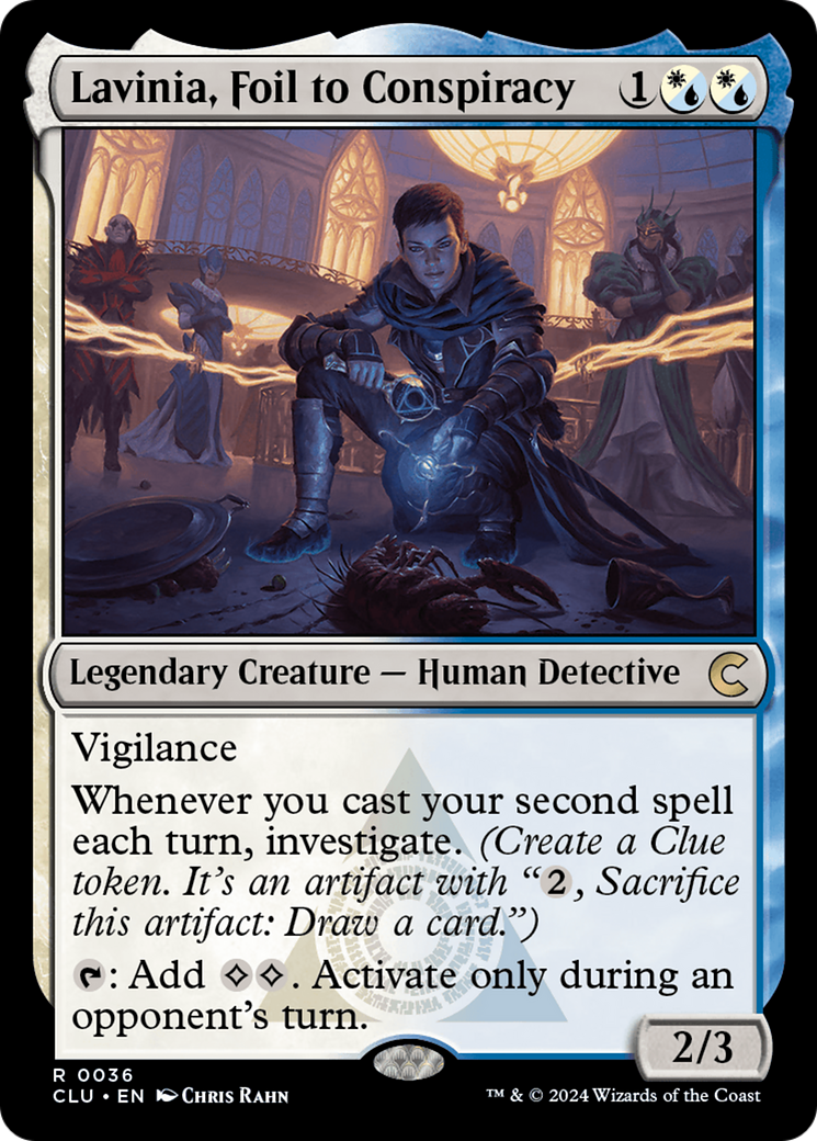 Lavinia, Foil to Conspiracy [Ravnica: Clue Edition] 