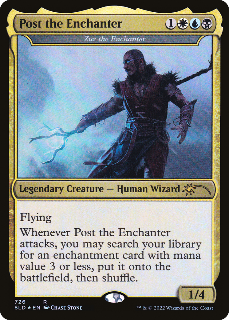 Zur l'Enchanteur - Postez l'Enchanteur [Promos Secret Lair Drop] 
