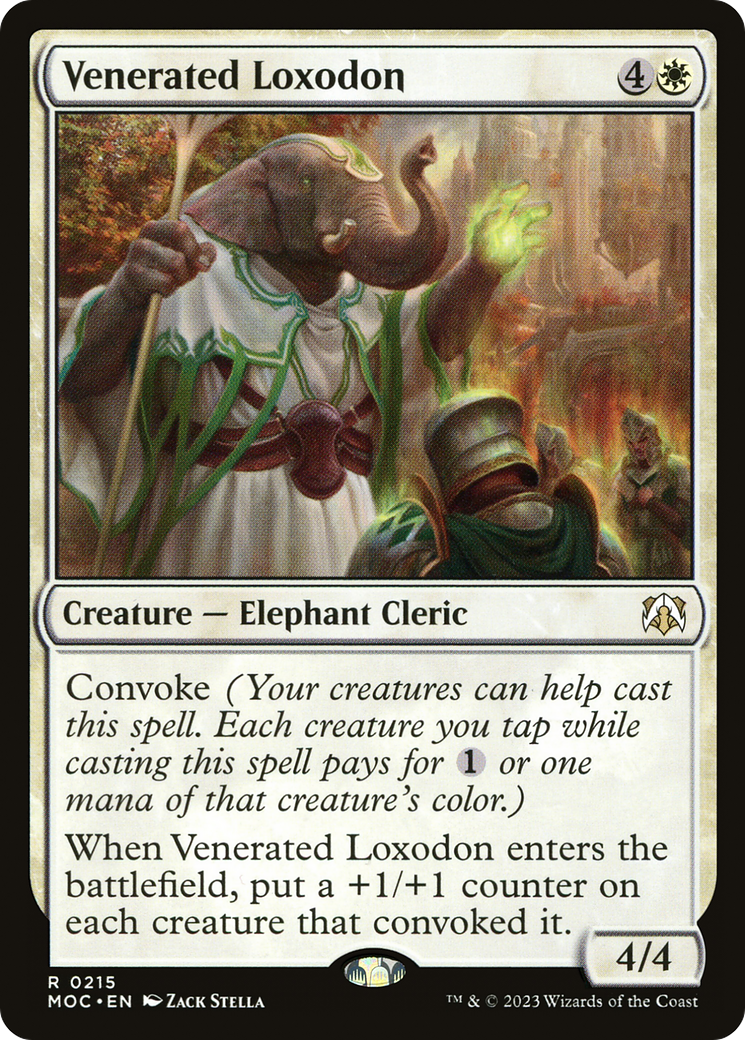 Loxodon vénéré [Marche du Commandant des Machines] 