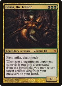 Glissa, le traître (Mirrodin assiégé) [Cartes surdimensionnées] 
