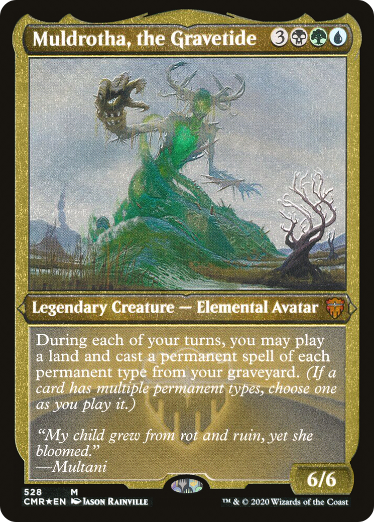 Muldrotha, la Gravetide (Gravé) [Commander Legends] 
