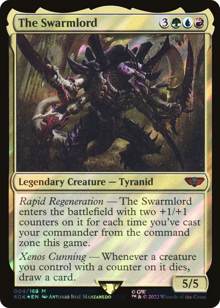 Le Swarmlord (Surge Foil) [Warhammer 40,000] 