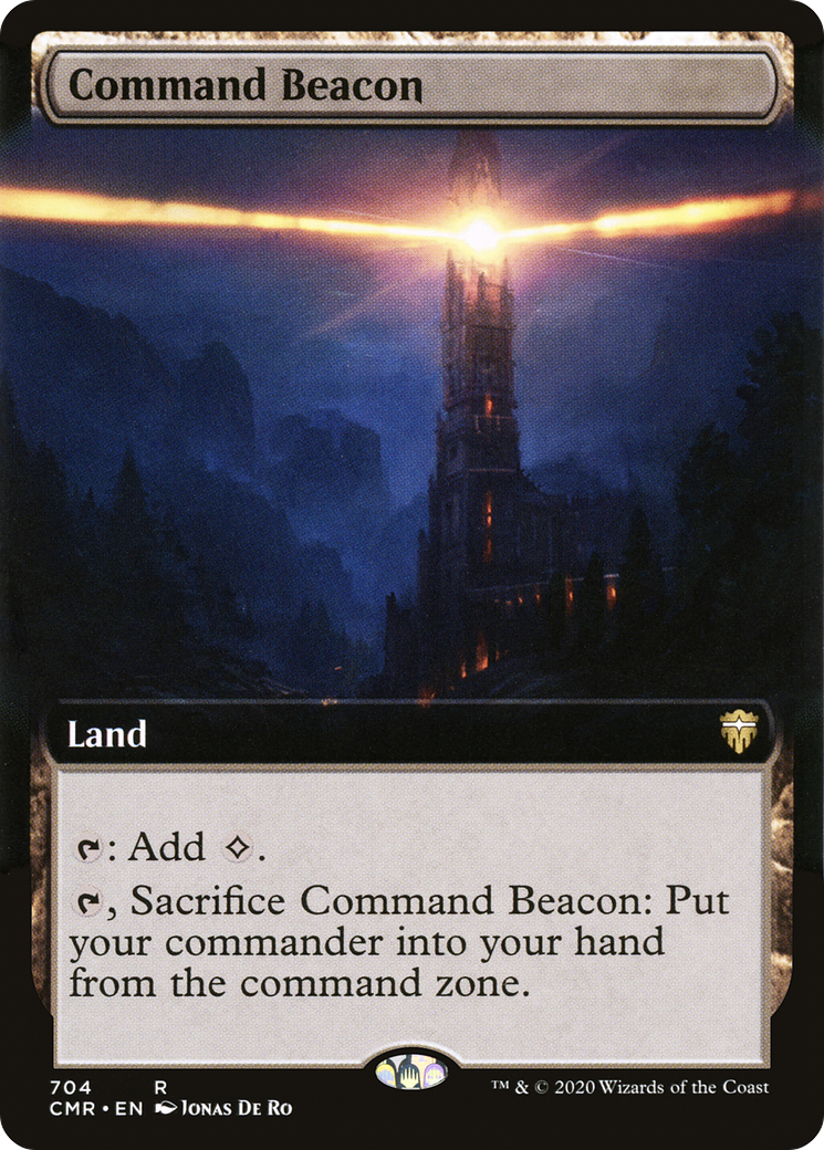 Balise de commande (illustration étendue) [Commander Legends] 