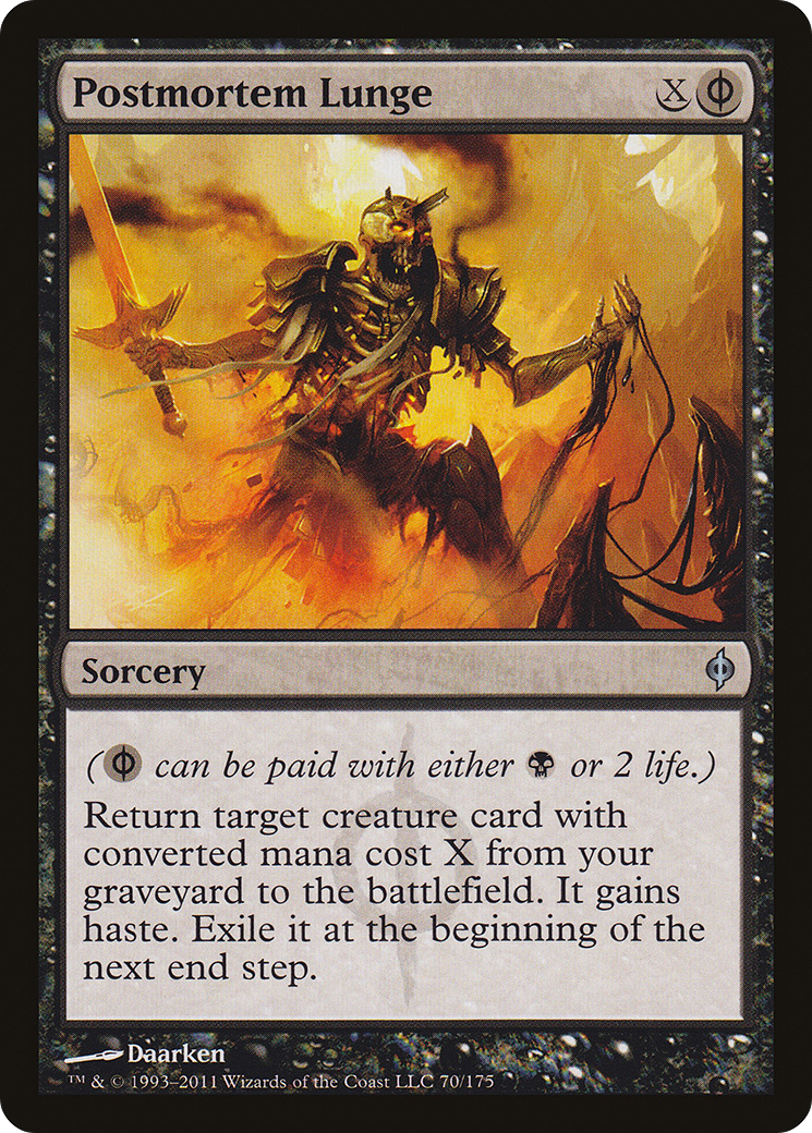 Postmortem Lunge (NPH-070) - New Phyrexia