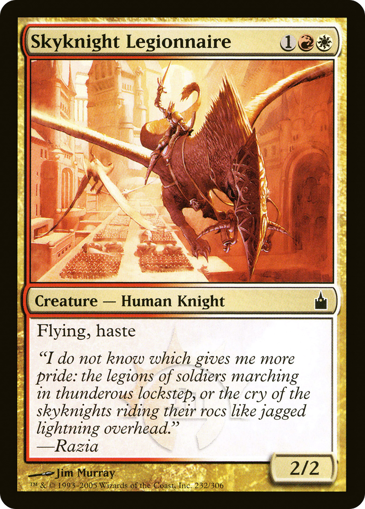 Skyknight Legionnaire (RAV-232) - Ravnica: City of Guilds Foil