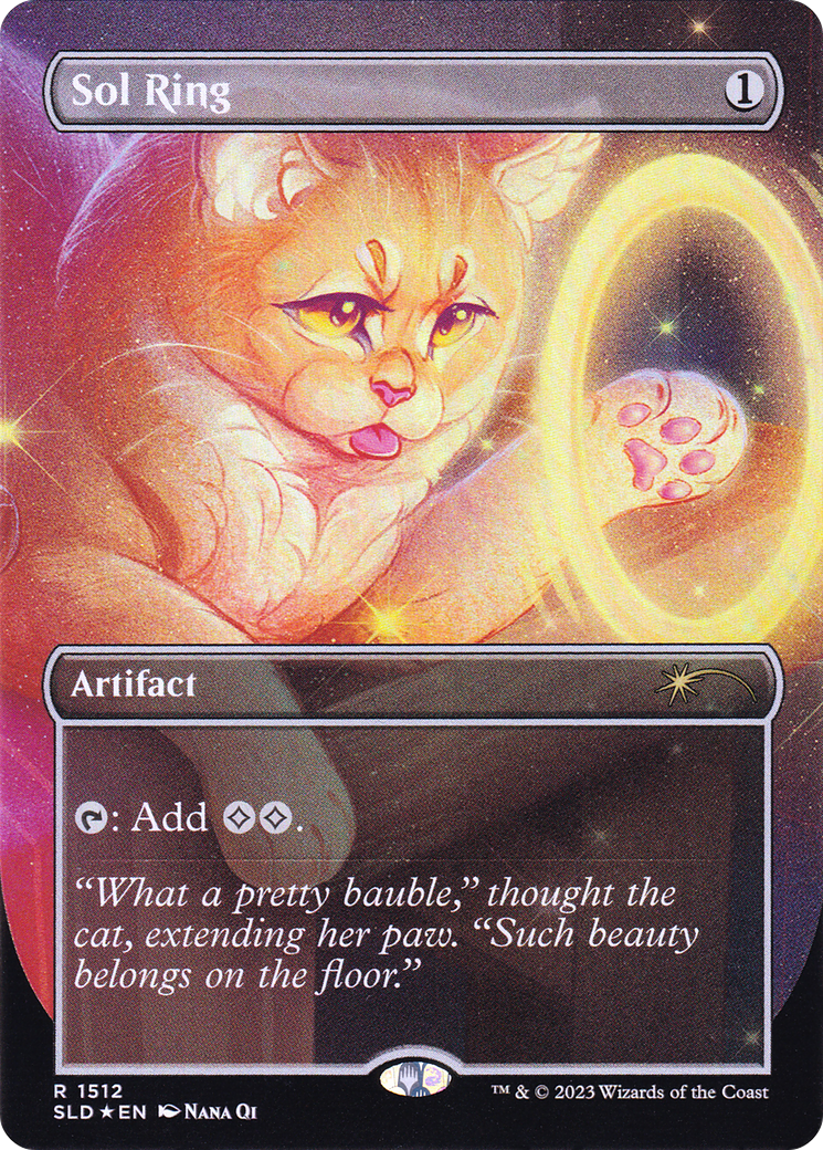 Sol Ring (1512) // Sol Ring [Secret Lair Commander Deck : Il pleut des chats et des chiens] 