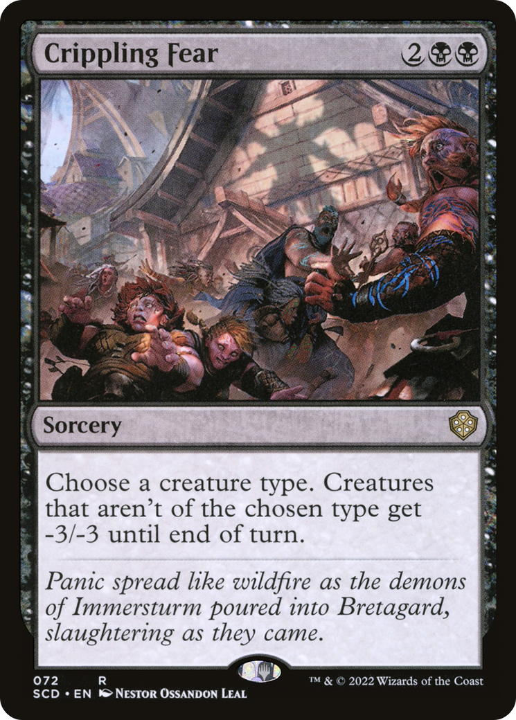 Peur paralysante [Decks Commander de démarrage] 