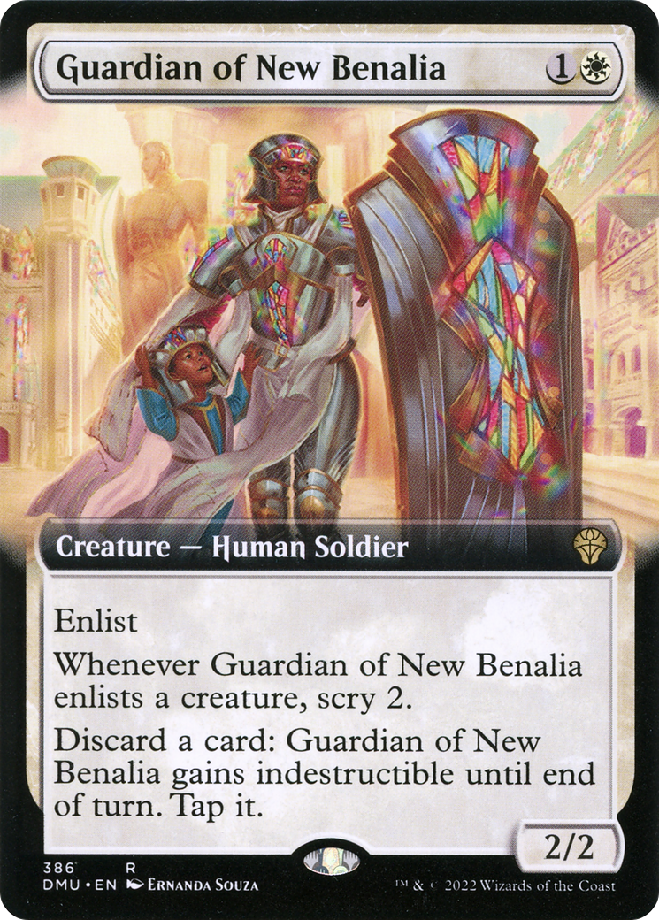Gardien de New Benalia (Extended Art) [Dominaria United] 