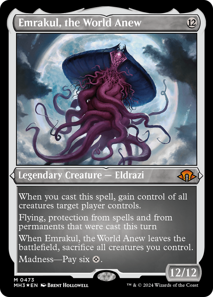 Emrakul, le monde renouvelé (feuille gravée) [Modern Horizons 3] 