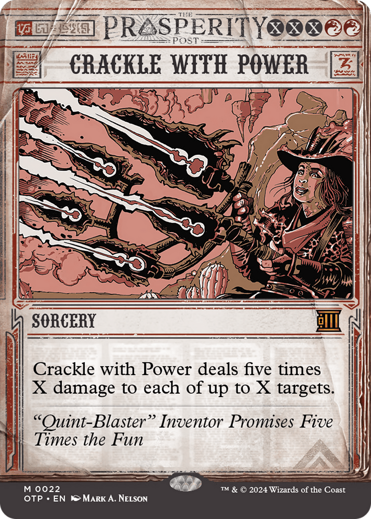 Craquez de puissance [Outlaws of Thunder Junction : Breaking News] 