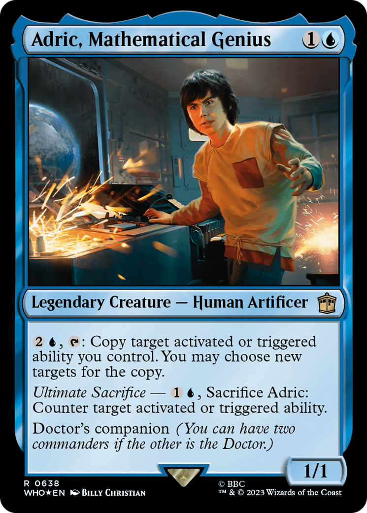 Adric, génie mathématique (Surge Foil) [Doctor Who] 