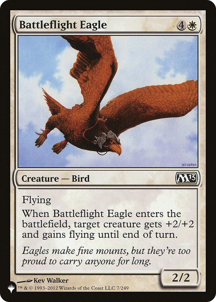 Battleflight Eagle [La liste] 