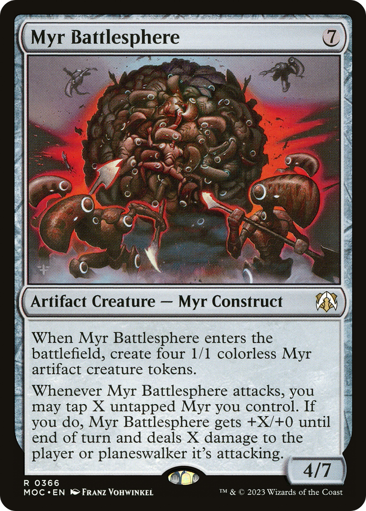 Myr Battlesphere [Marche du commandant de la machine] 