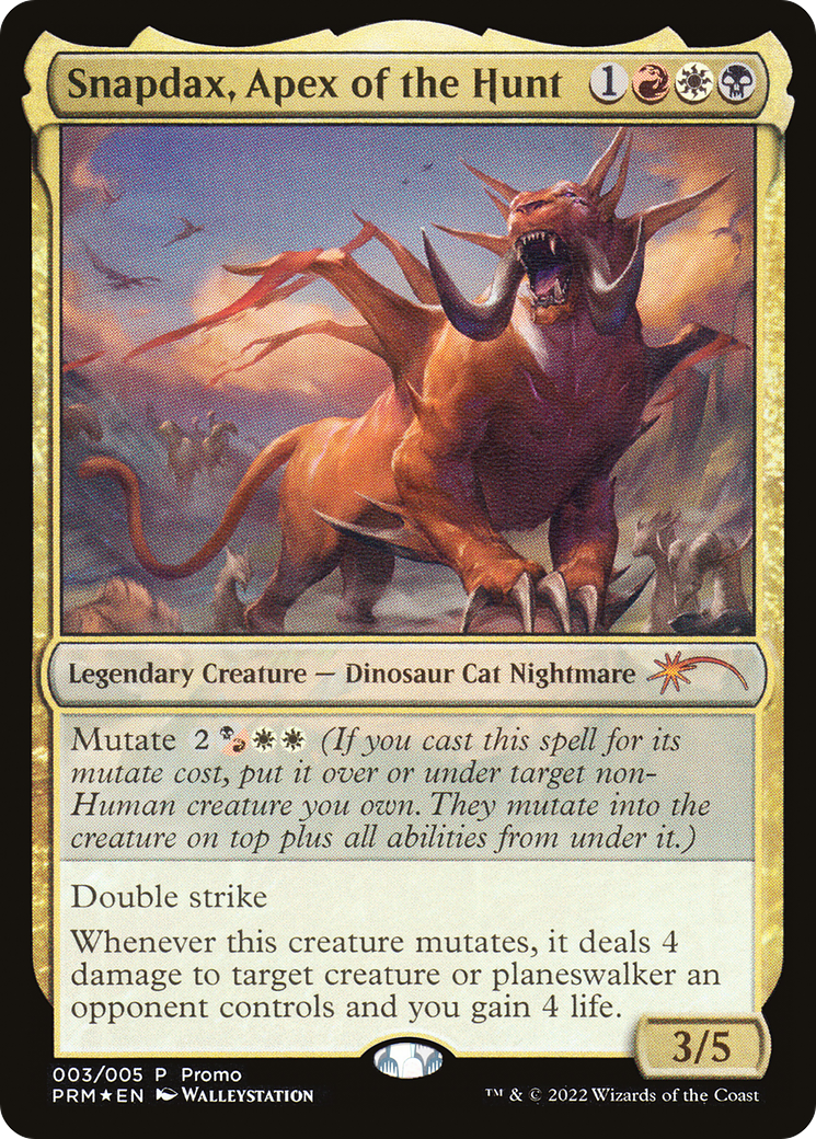Snapdax, Apex of the Hunt (chinois) [Année du Tigre 2022] 