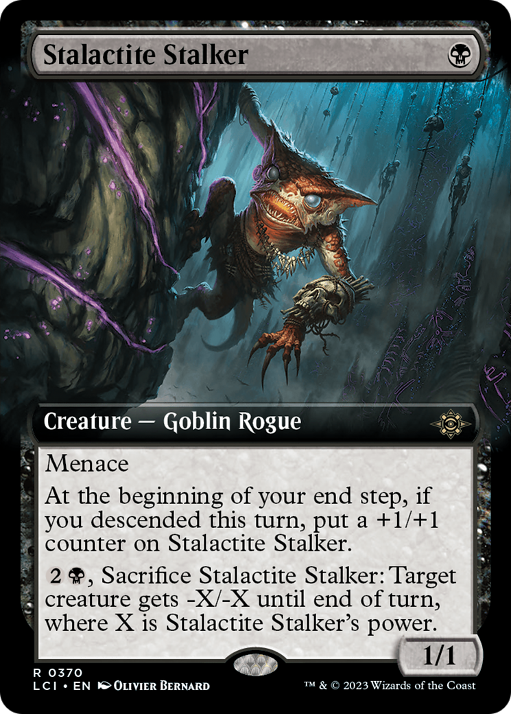 Stalactite Stalker (Extended Art) [Les cavernes perdues d'Ixalan] 