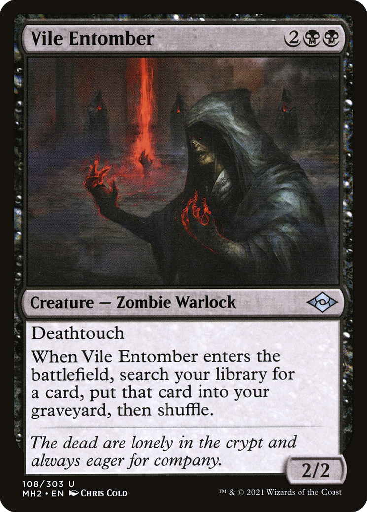 Vile Entomber [Horizons modernes 2] 