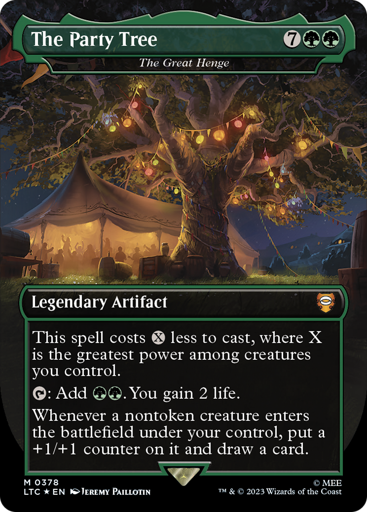 The Great Henge - The Party Tree (Surge Foil Realms and Relics) [Le Seigneur des Anneaux : Contes du Commandant de la Terre du Milieu] 