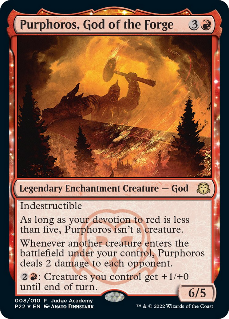 Purphoros, Dieu de la Forge [Cartes-cadeaux des juges 2022] 