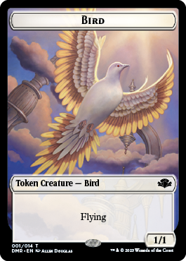 Jeton d'oiseau [Jetons remasterisés Dominaria] 