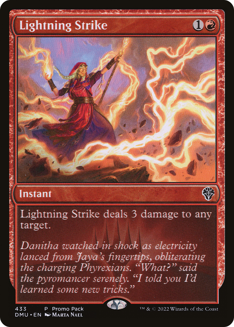 Lightning Strike (Pack promotionnel) [Dominaria United Promos] 