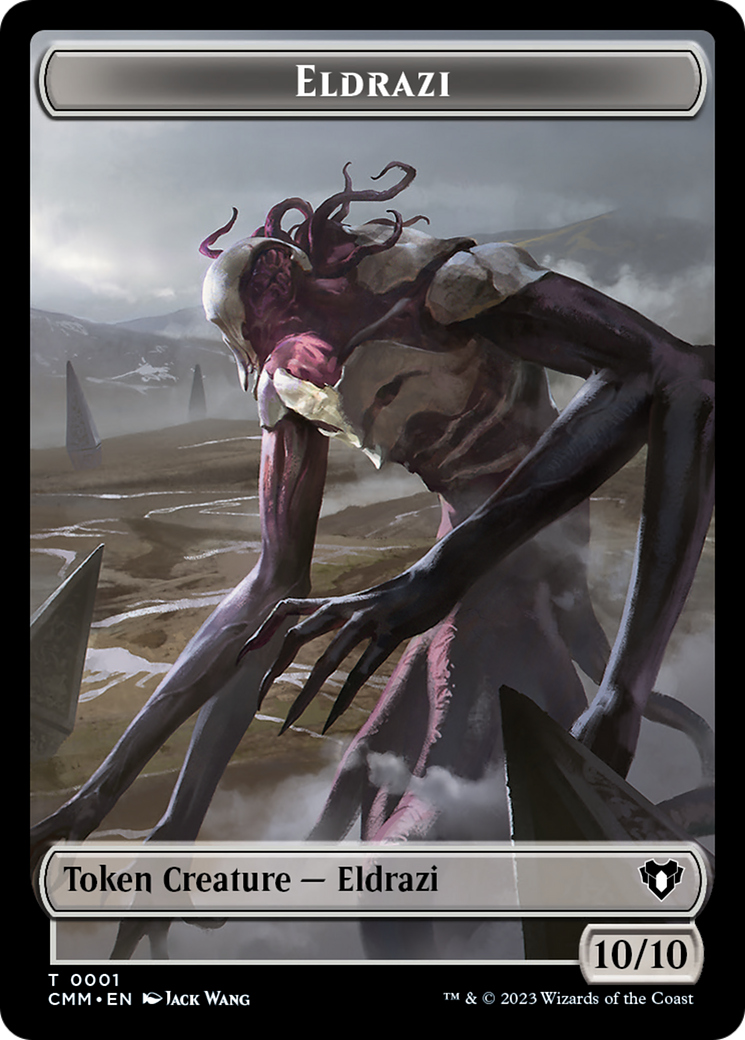 Eldrazi // Jeton Myr double face [Jetons Commandant Maîtres] 