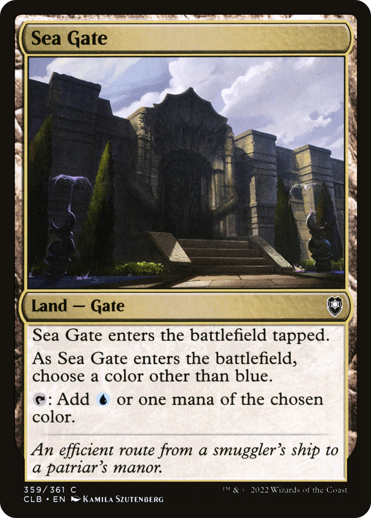 Sea Gate [Commander Legends : Bataille de Baldur's Gate] 