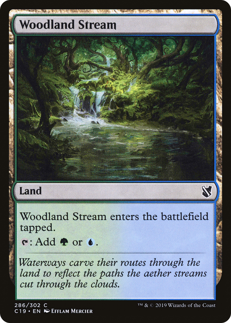 Ruisseau Woodland [Commandant 2019] 