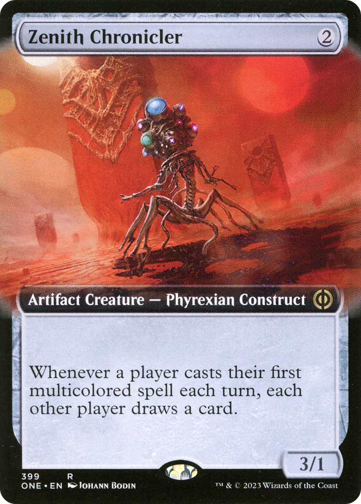 Zenith Chronicler (Extended Art) [Phyrexia : Tous seront un] 
